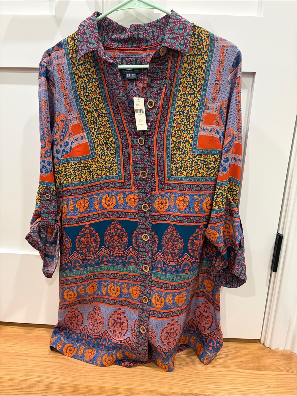 Anthropologie Maeve Patchwork Dress